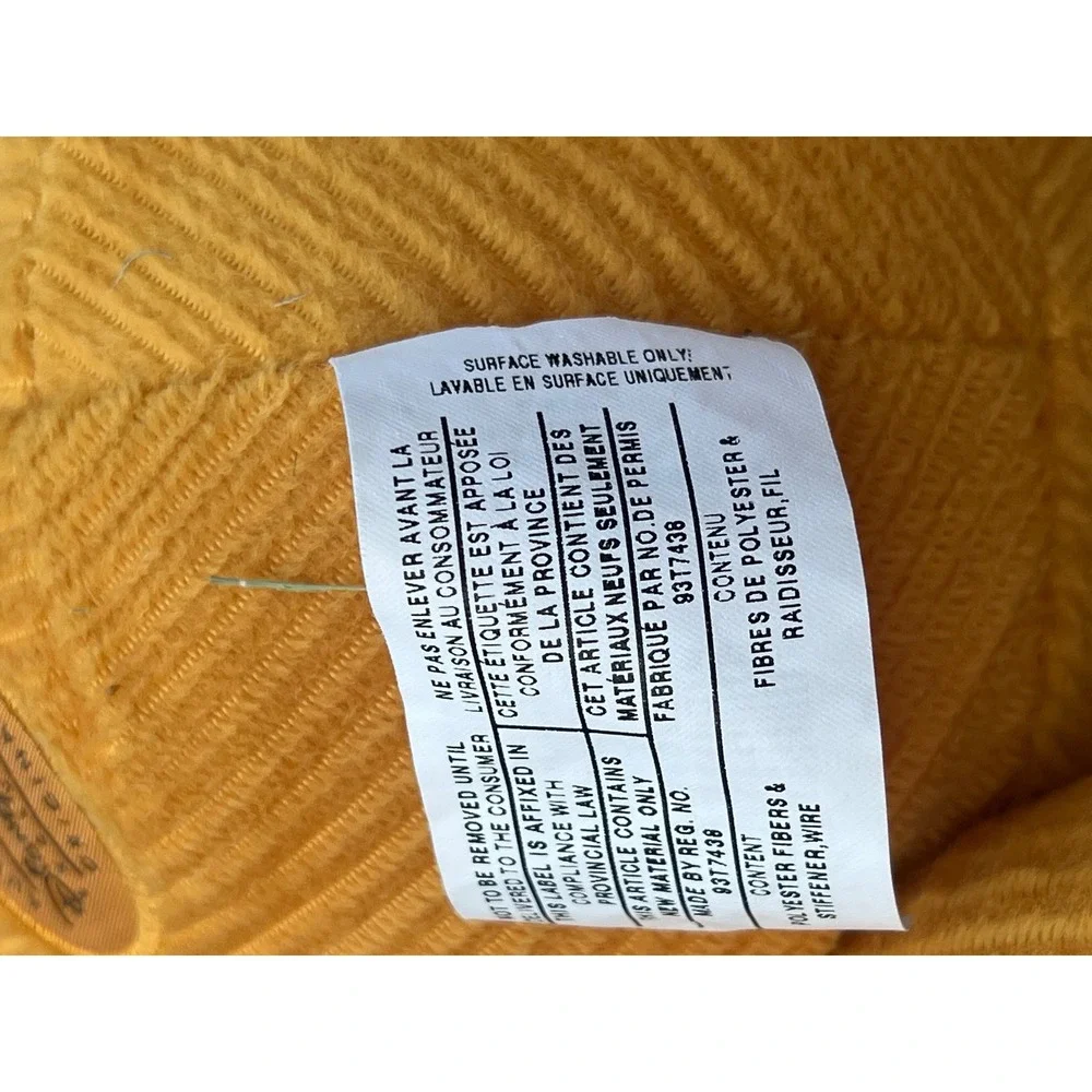 Disney Store Authentic Exclusive Corduroy Winnie The Pooh Bear Plush Yellow Red